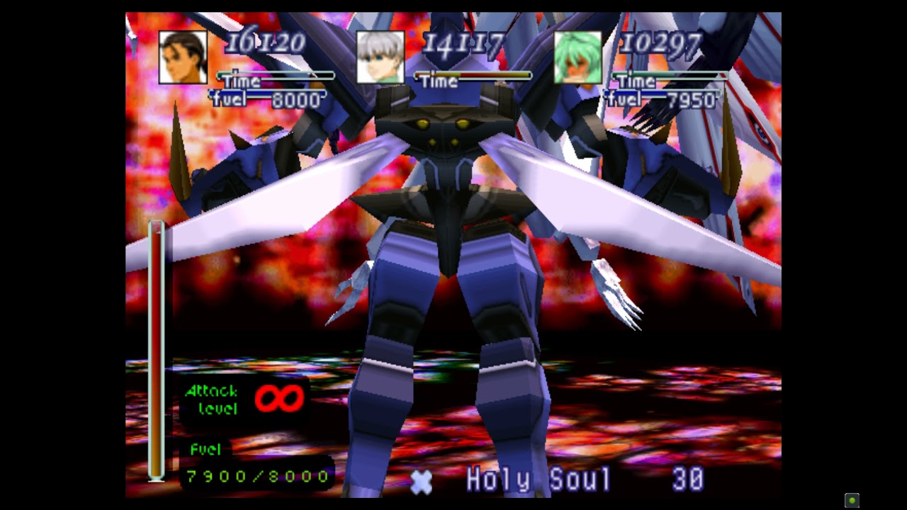 Xenogears - All Gears' Hyper Mode (Infinite) Attacks Exhibition