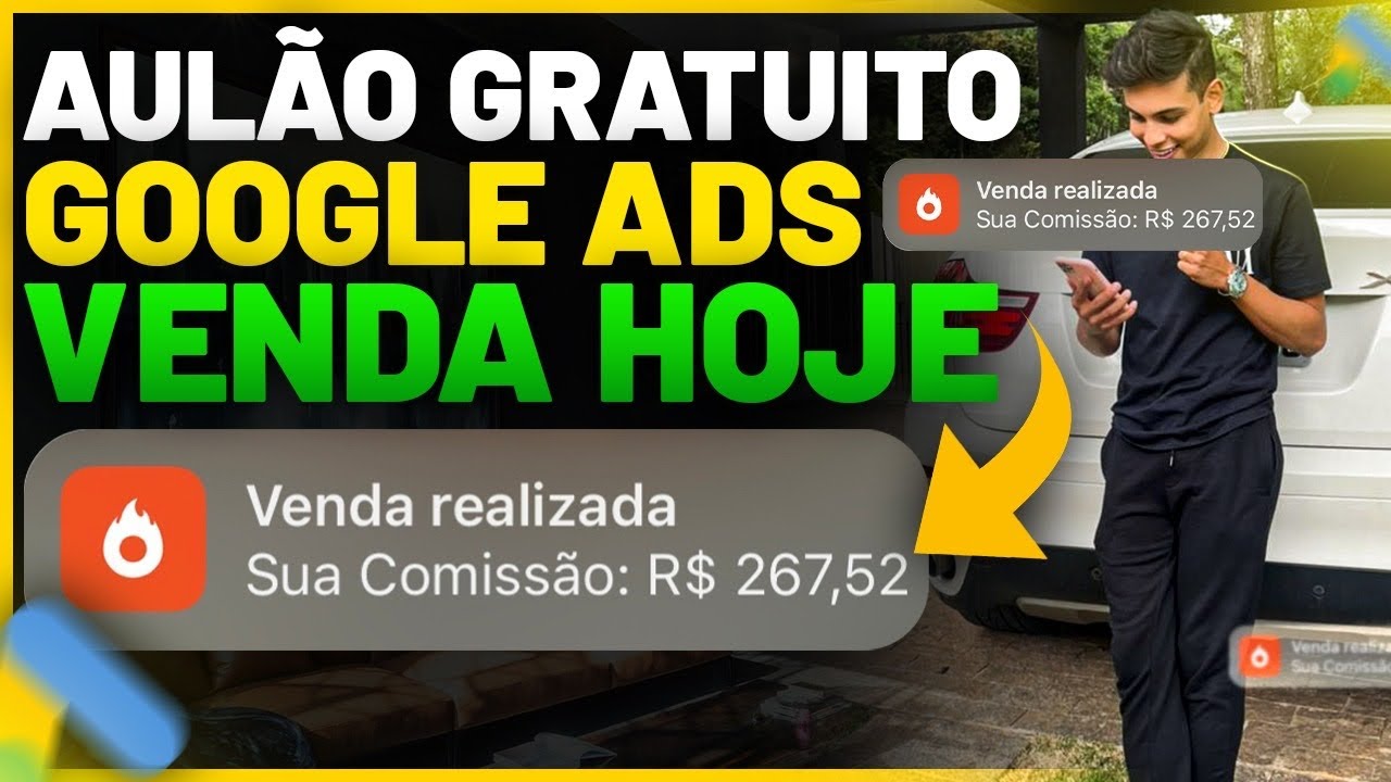 GOOGLE ADS PARA AFILIADOS - COMO VENDER NO GOOGLE ADS COMO AFILIADO - AULÃO GRATUITO (Passo a Passo)