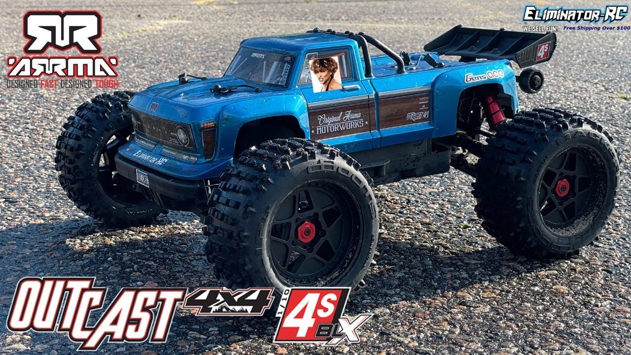 Arrma Outcast 4s v2 (Best 4s Basher)