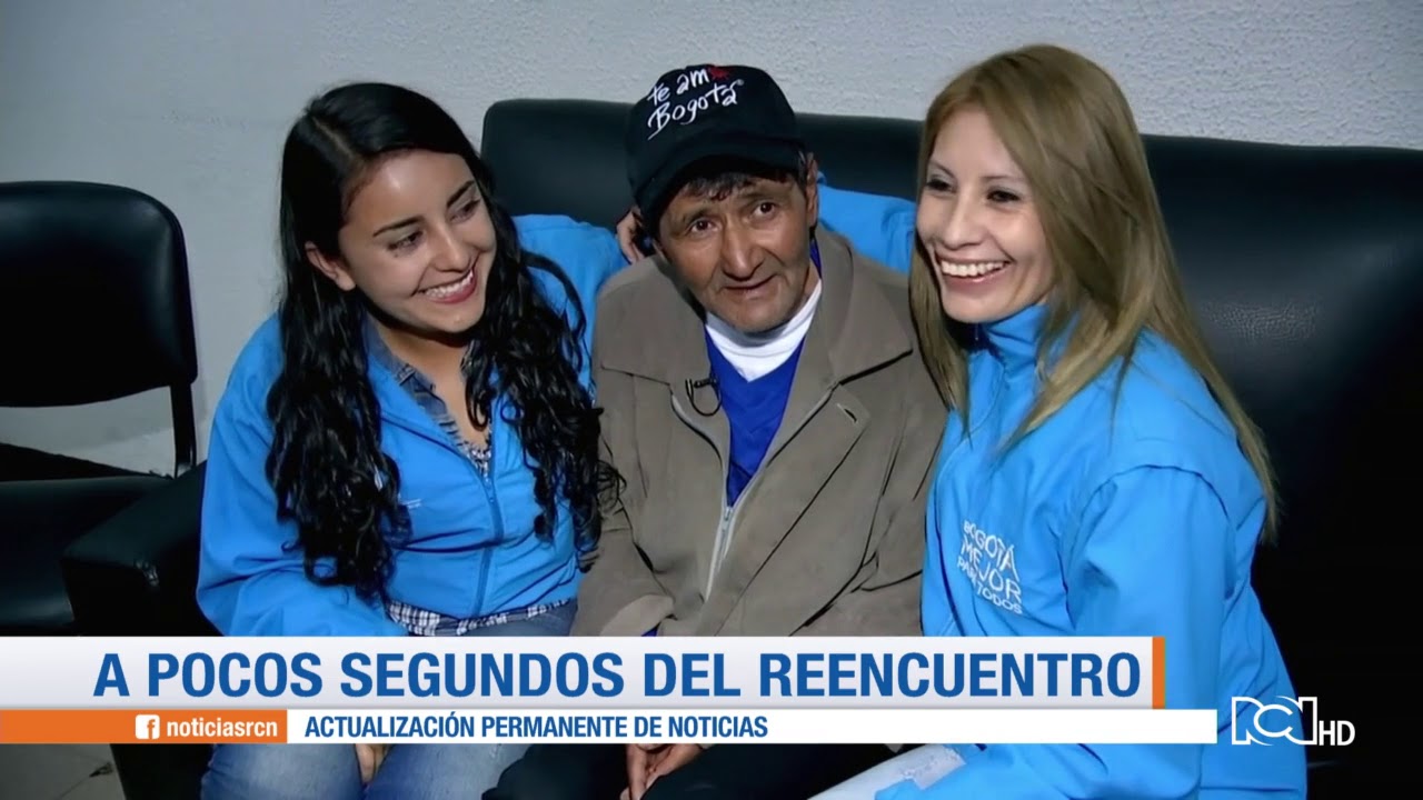 Tras vivir 28 años en las calles de Bogotá este hombre se reencontró con su familia