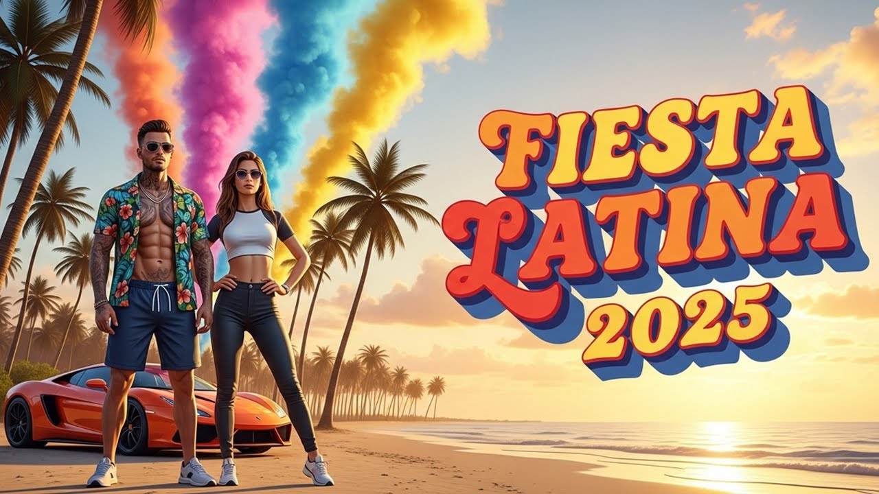 Fiesta Latina 2025 🌴 Reggaeton, Dancehall & Latin Pop Party Mix