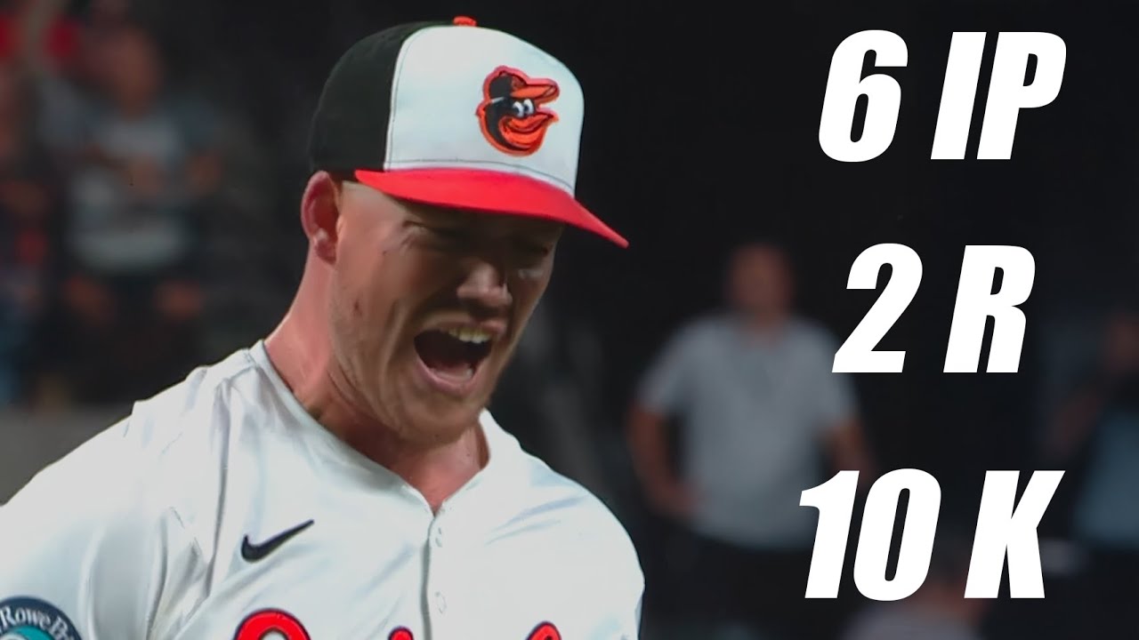 Kyle Bradish Strikes Out 10 vs Red Sox in His First Game Back!