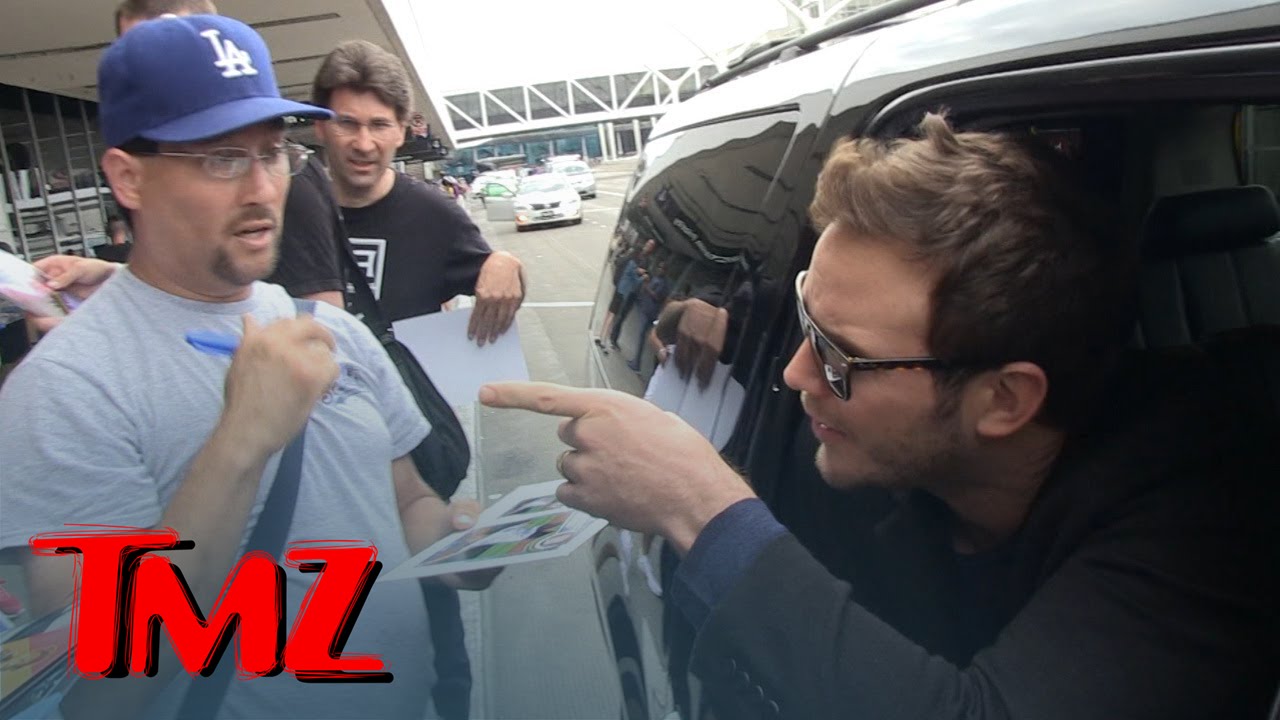 Крис Пратт — Не ругайтесь! Переворачивает охоту за автографами | TMZ