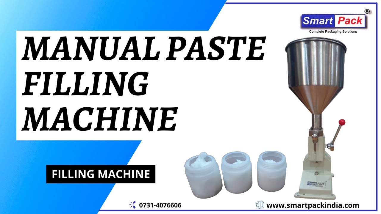 Manual Paste Filling - Filling Machine CONTACT- +91 9109108483