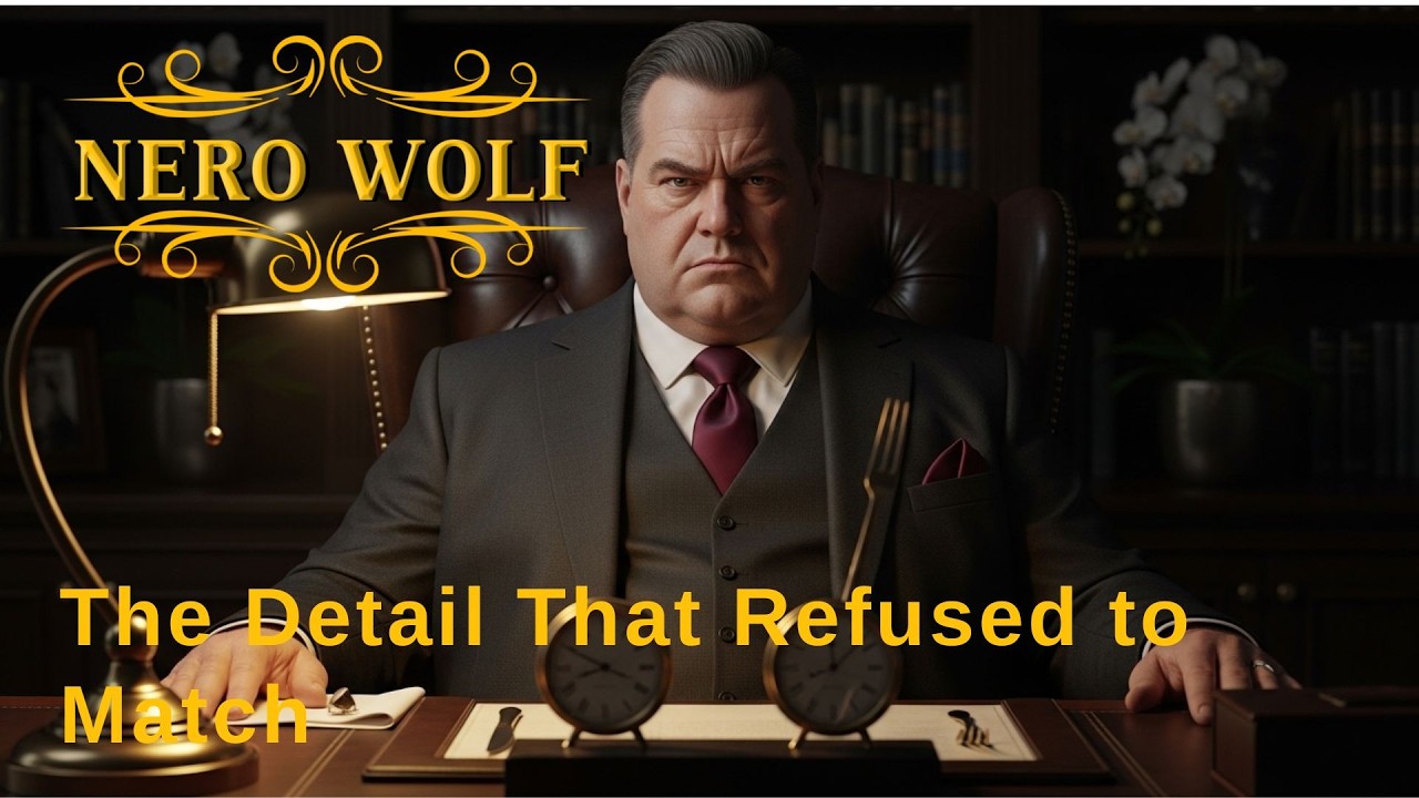The Detail That Refused to Match  Nero Wolfe