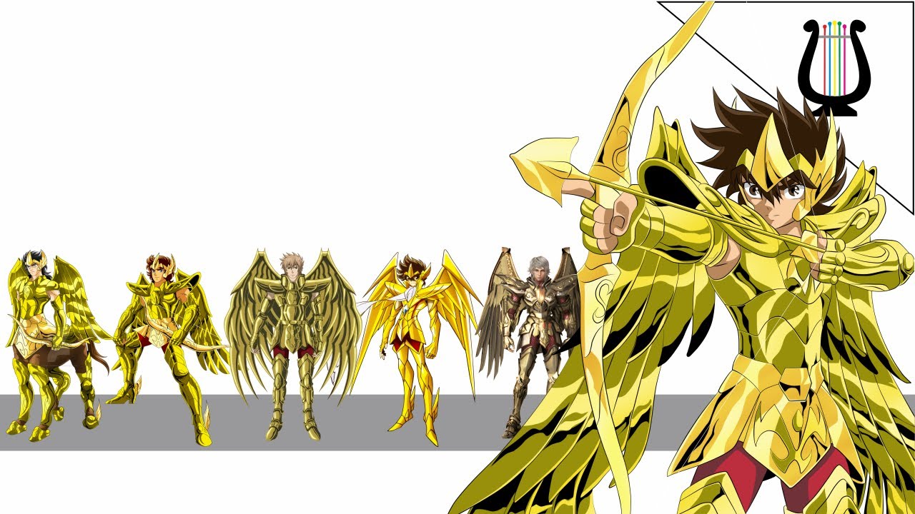 TODOS los Caballeros de Sagitario, del mas débil al Mas Poderoso - Caballeros Zodiaco / Saint Seiya