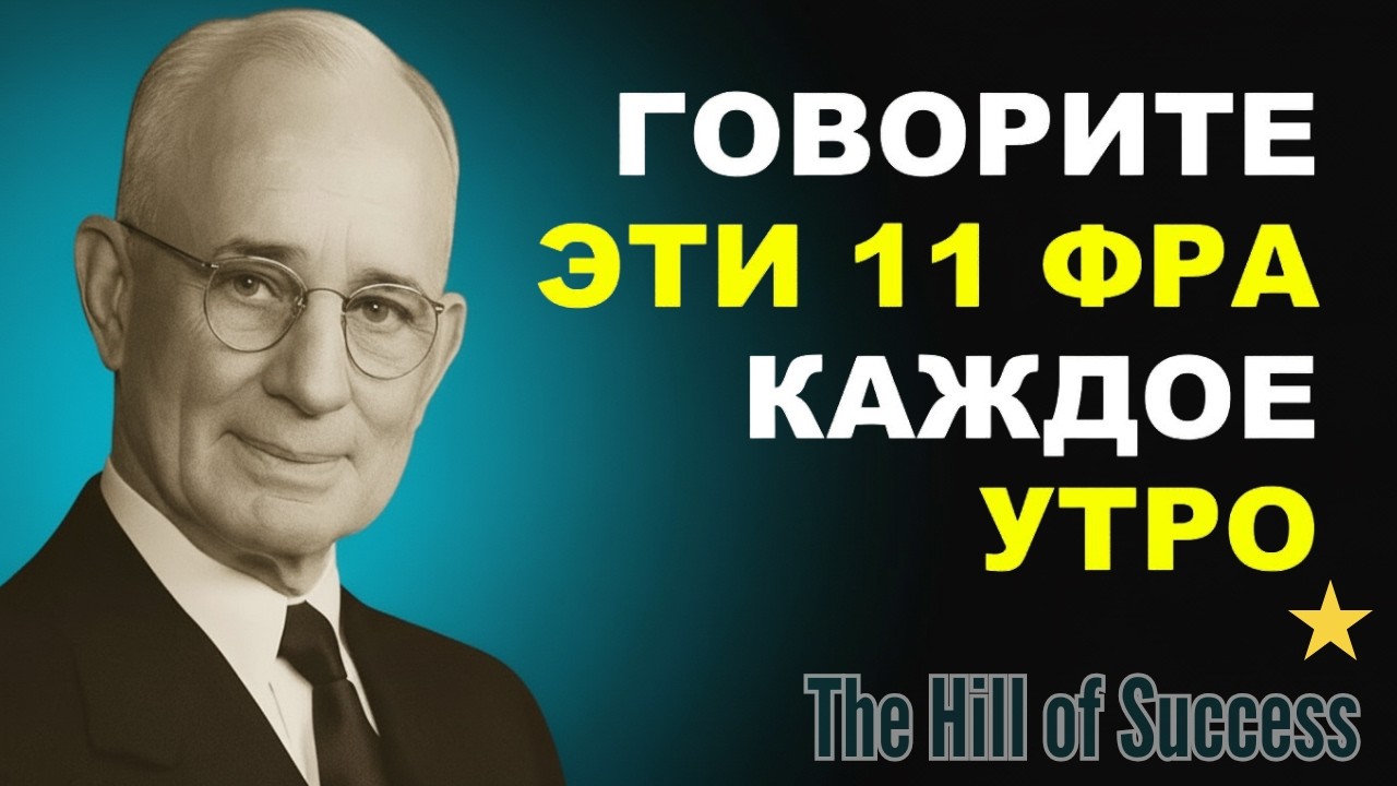 Повторяйте это каждое утро — и измените свою жизнь | Наполеон Хилл