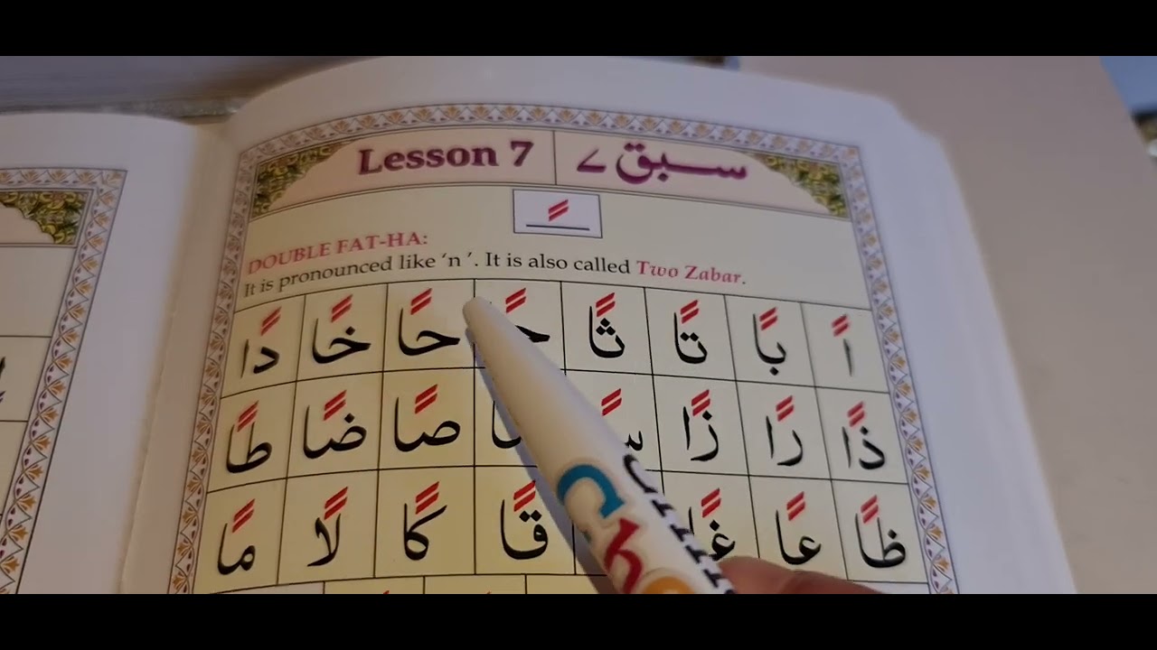 top tips - two zabar- double Fatha