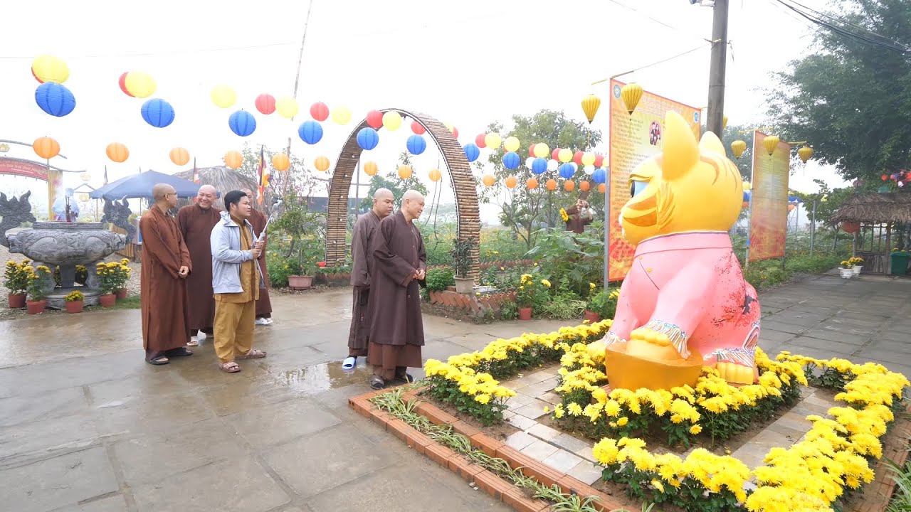 HT. Thích Chân Tính đến thăm chùa Đống Cao - Thanh Hóa