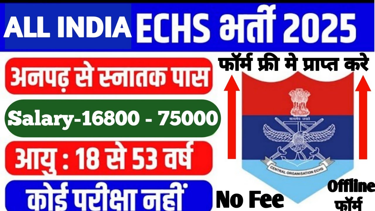 Echs Vacancy 2025|Ex Servicemen Job 2025|Echs agra Vacancy 2025|Latest Offline Vacancy 2025|