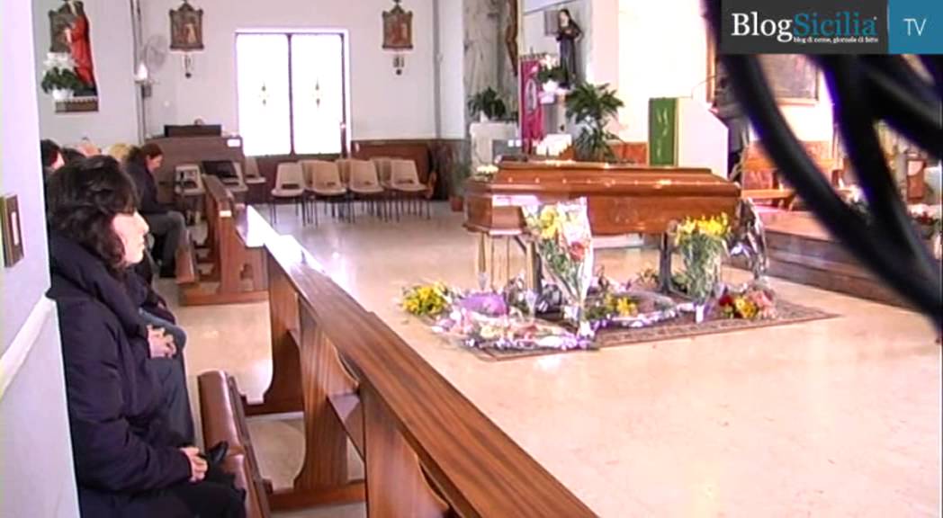 Morte apparente nel Palermitano, i funerali di Grazia Bruno