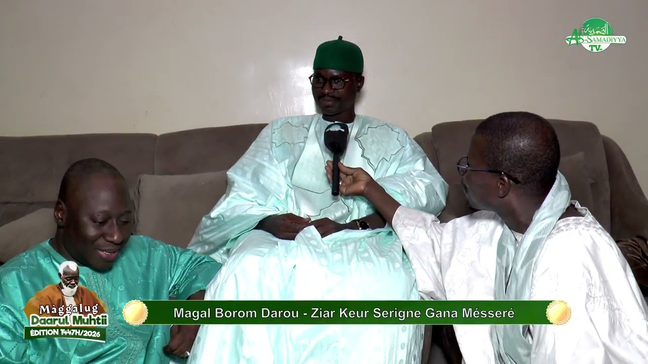 Magal Borom Darou 2026 - Ziar Galass Mbacké Chez Gana Messere
