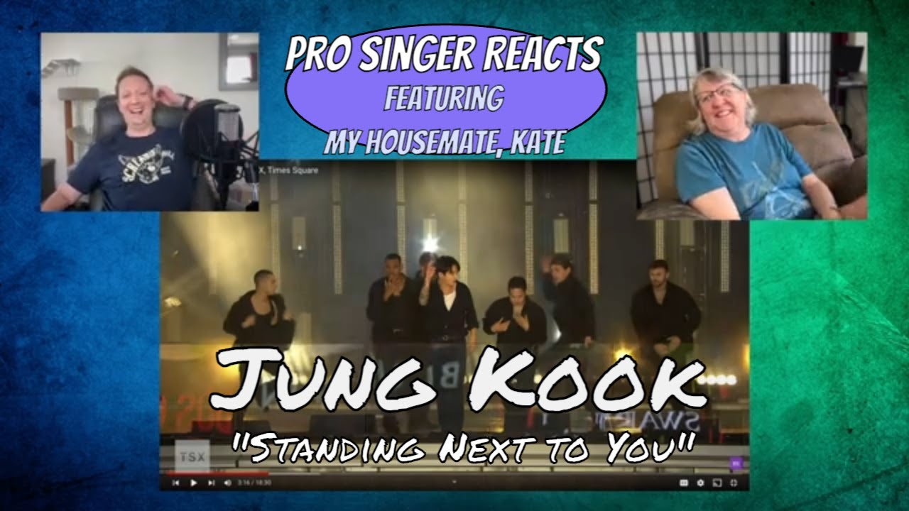 Jung Kook's Live Performance in Times Square! (Part 1) | Pro Singer Reacts