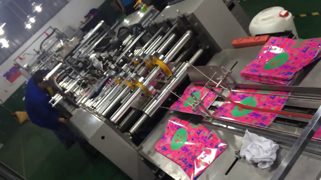 Apolo - ZB1200C-430 Máquina de Sacolas de Papel Automática