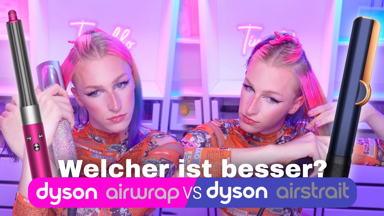 DYSON AIRSTRAIT VS DYSON AIRWRAP WELCHES GERÄT IST BESSER?! | Timschko