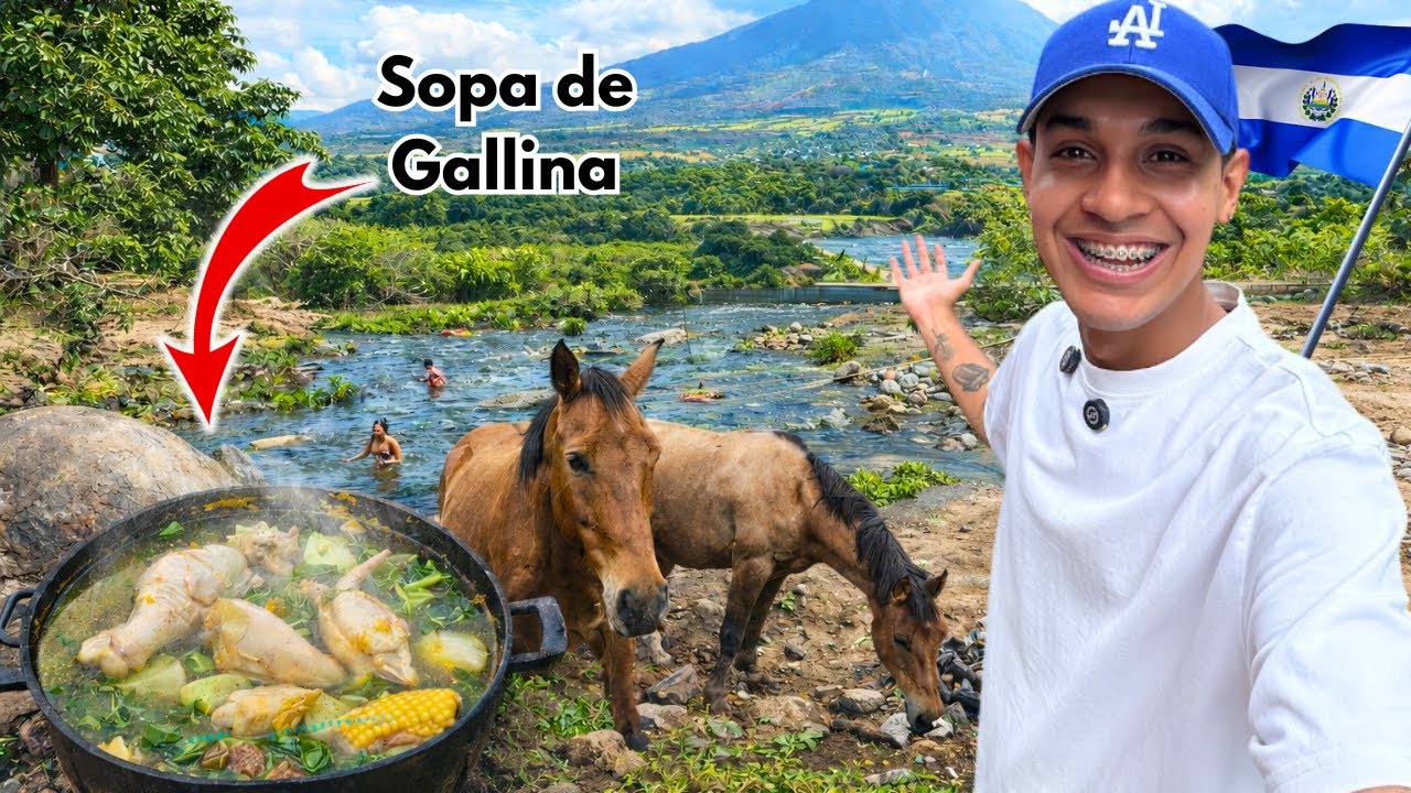 Esto esconde el Valle de Jiboa en El Salvador 😱🤩Río, sopa y vistas impresionantes 😱