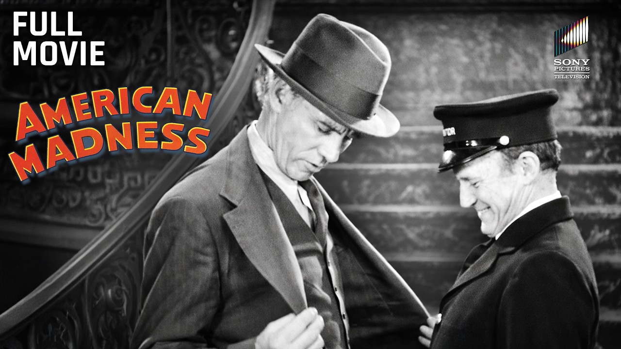 American Madness | Full Movie | Starring Walter Huston, Pat O’Brien & Kay Johnson