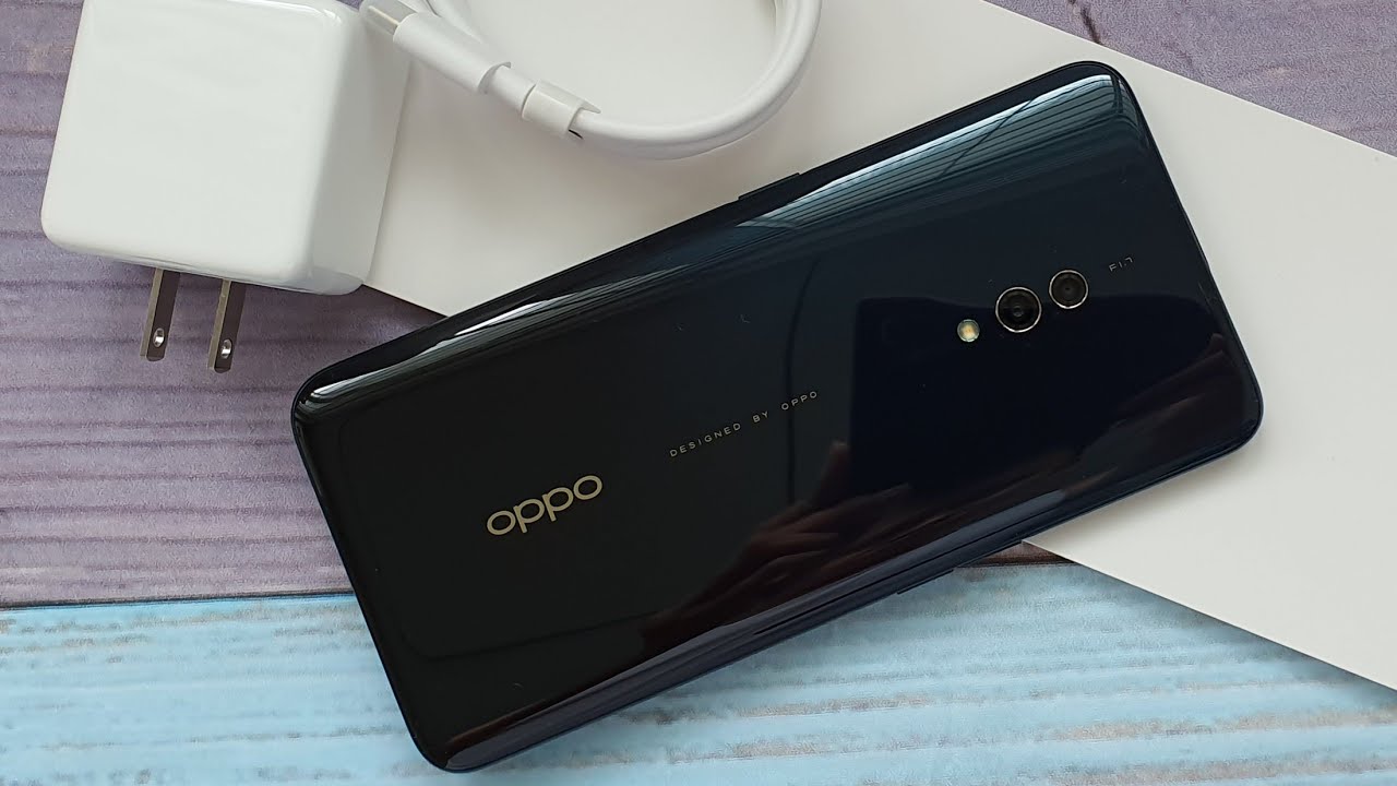 Oppo K3 black color unboxing, test camera, fingerprint and face id