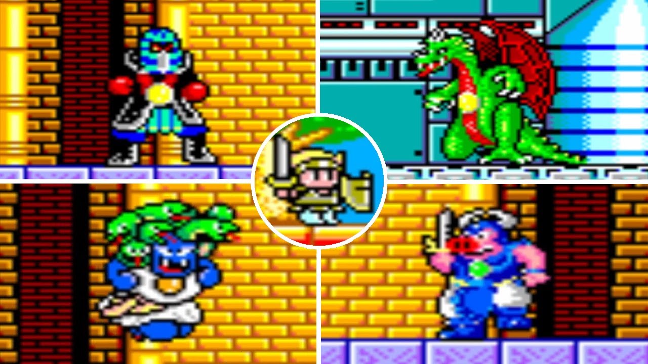 Game n°211 - Wonderboy in Monster Land ( Master System ) All bosses