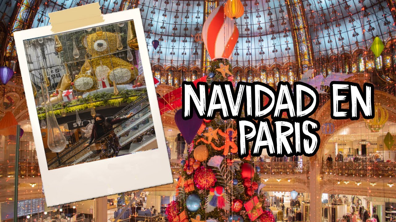 VLOG # 1🎄 Galeries lafayette Paris 2020