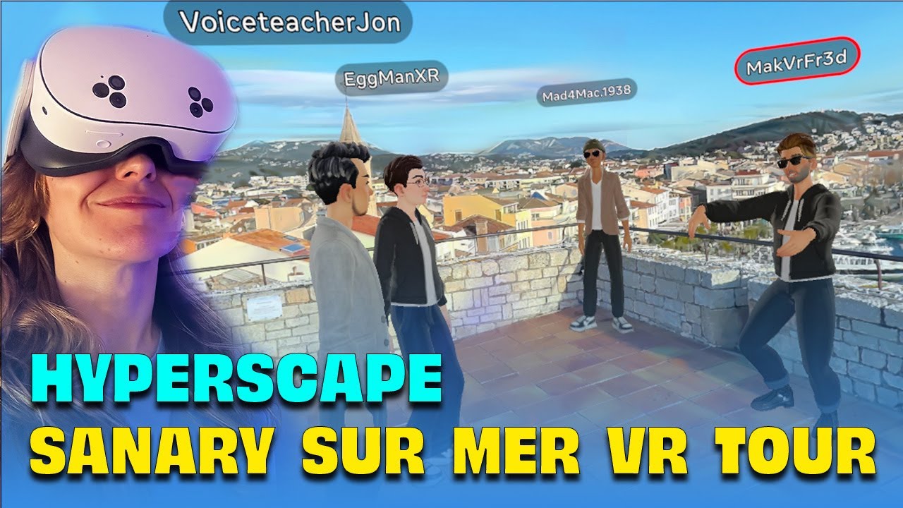 Meta Hyperscape VR Museum Tour Fortifiée Sanary sur Mer | Quest 3