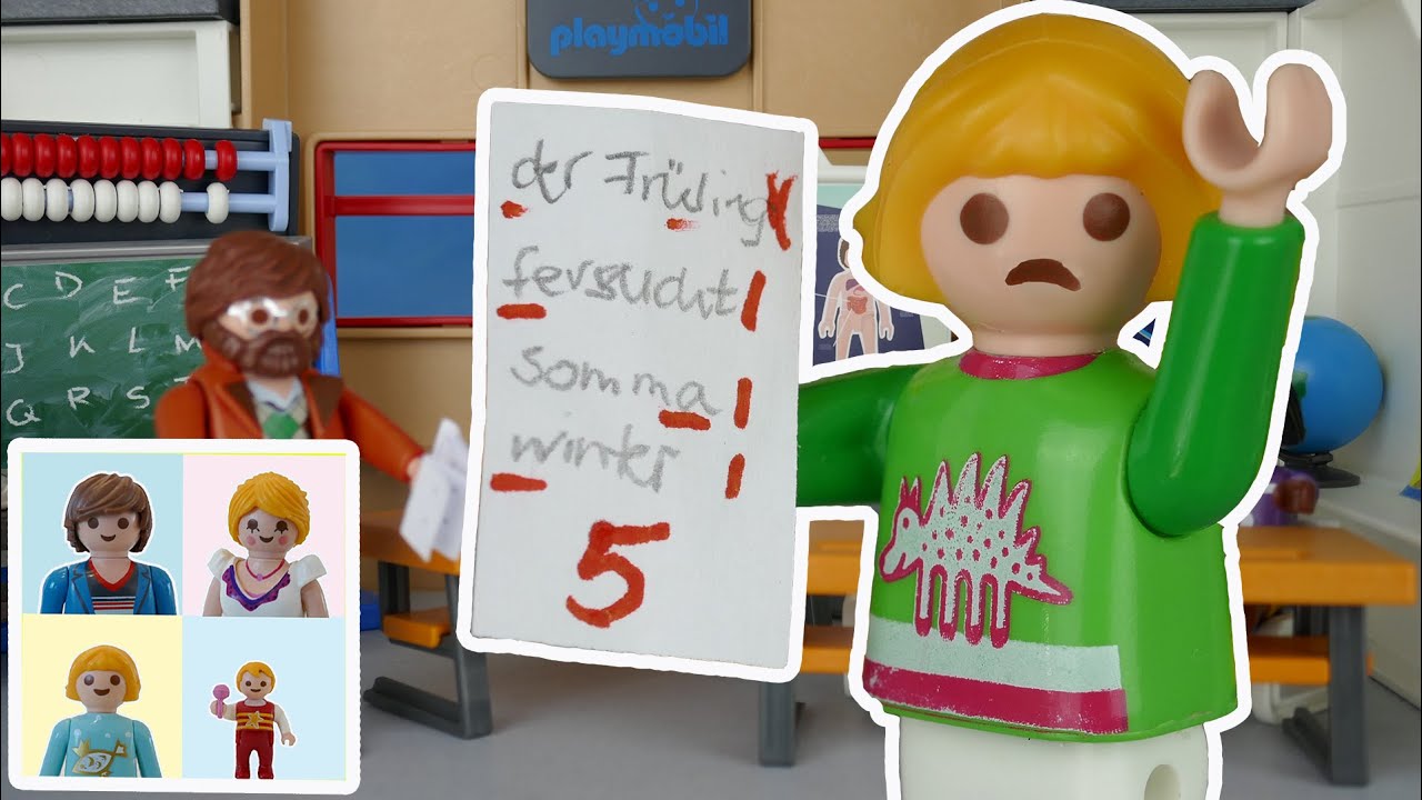 Playmobil Film deutsch - Die schlechte Note im Diktat - Kinderfilm mit Jule Jäger