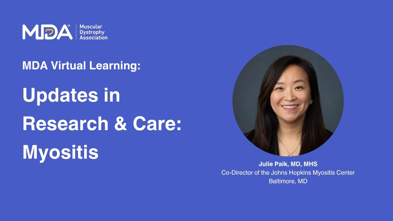 MDA Webinar:  Myositis