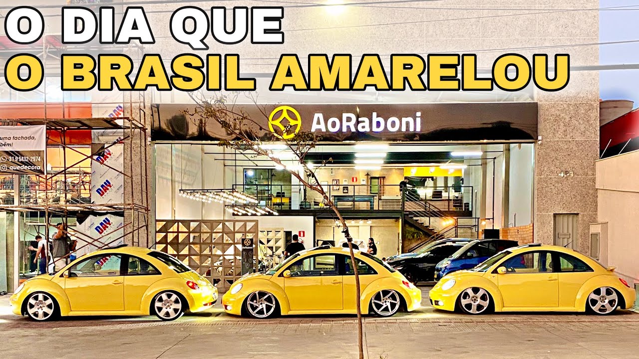 ENCONTRO ÉPICO DOS VW BEETLE!!