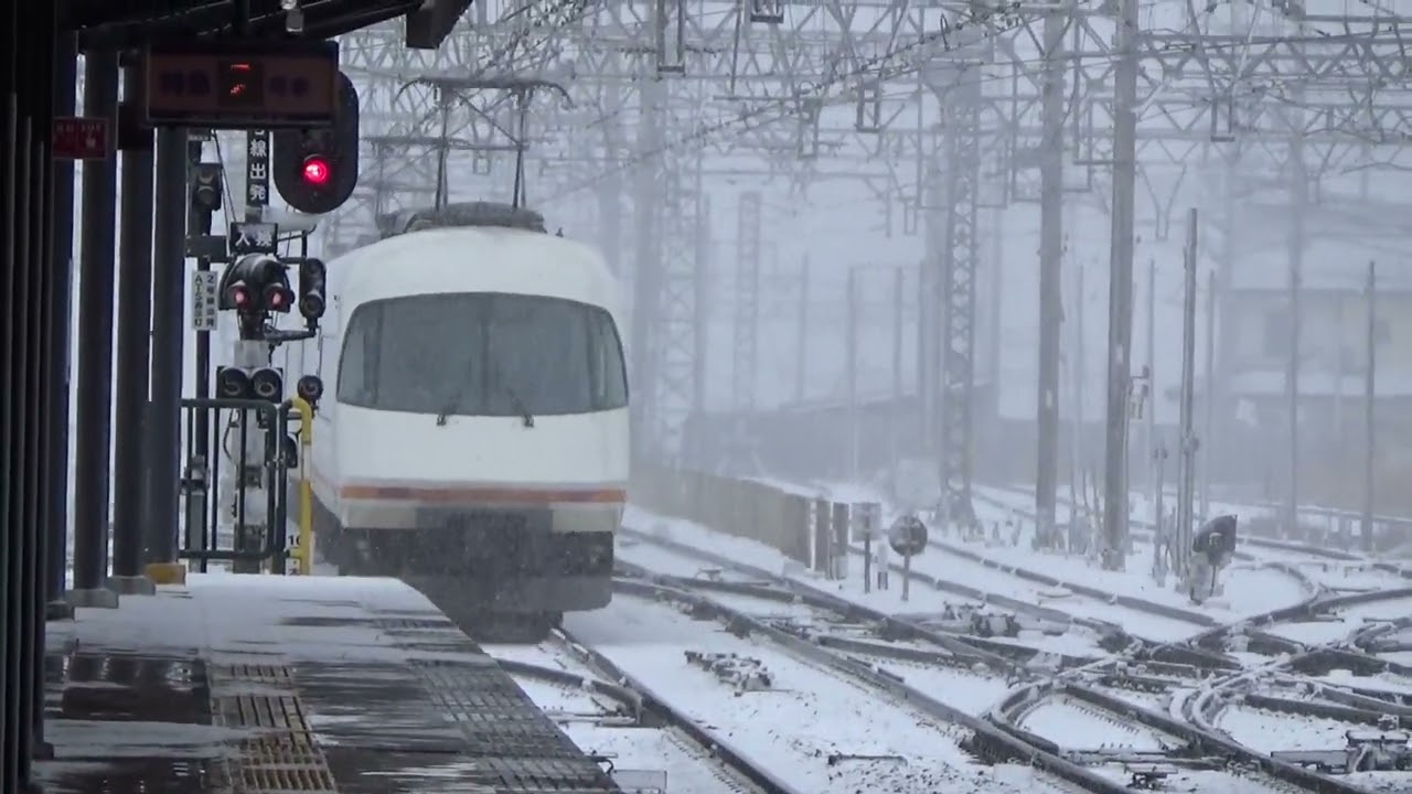 【雪の中大撮影！】近鉄大阪線発着集part2