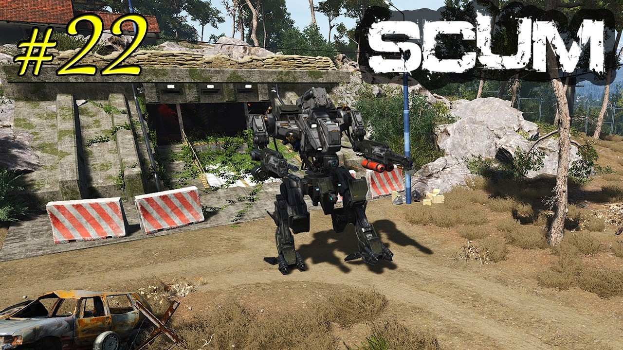SCUM - Соло РЕЙД в бункеры Z0 и Z2 | PVE HARDCORE