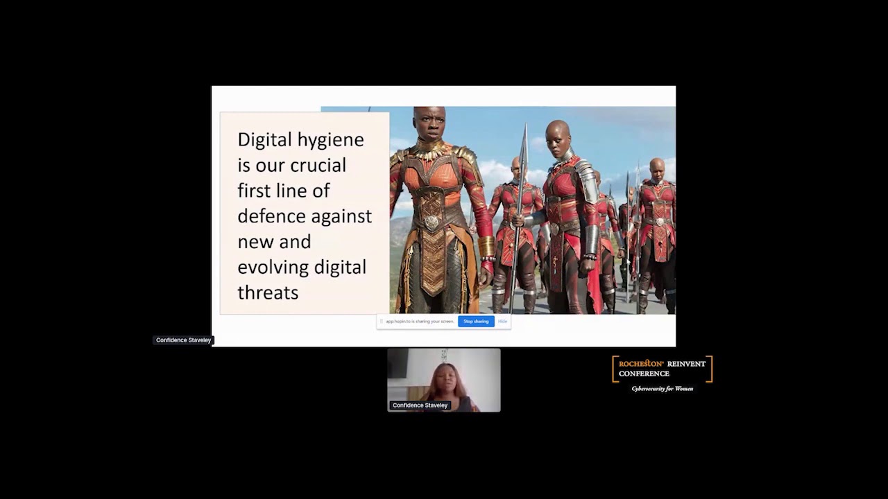Confidence Staveley on Digital Hygiene Practices &ndash;Catch & Train them Young | Rocheston Reinvent: CFW