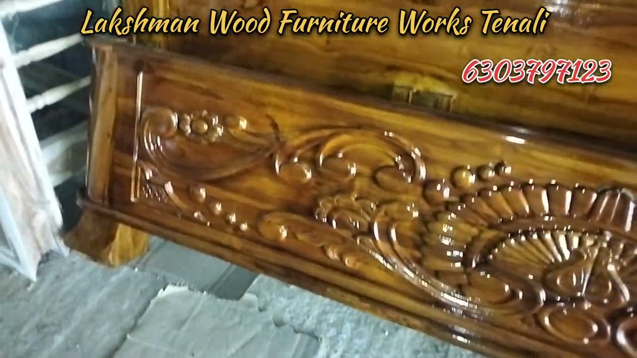 Teak Wood King Size Double Cot.We Make Teak Wood Furniture In Wholesale Price For Details 6303797123
