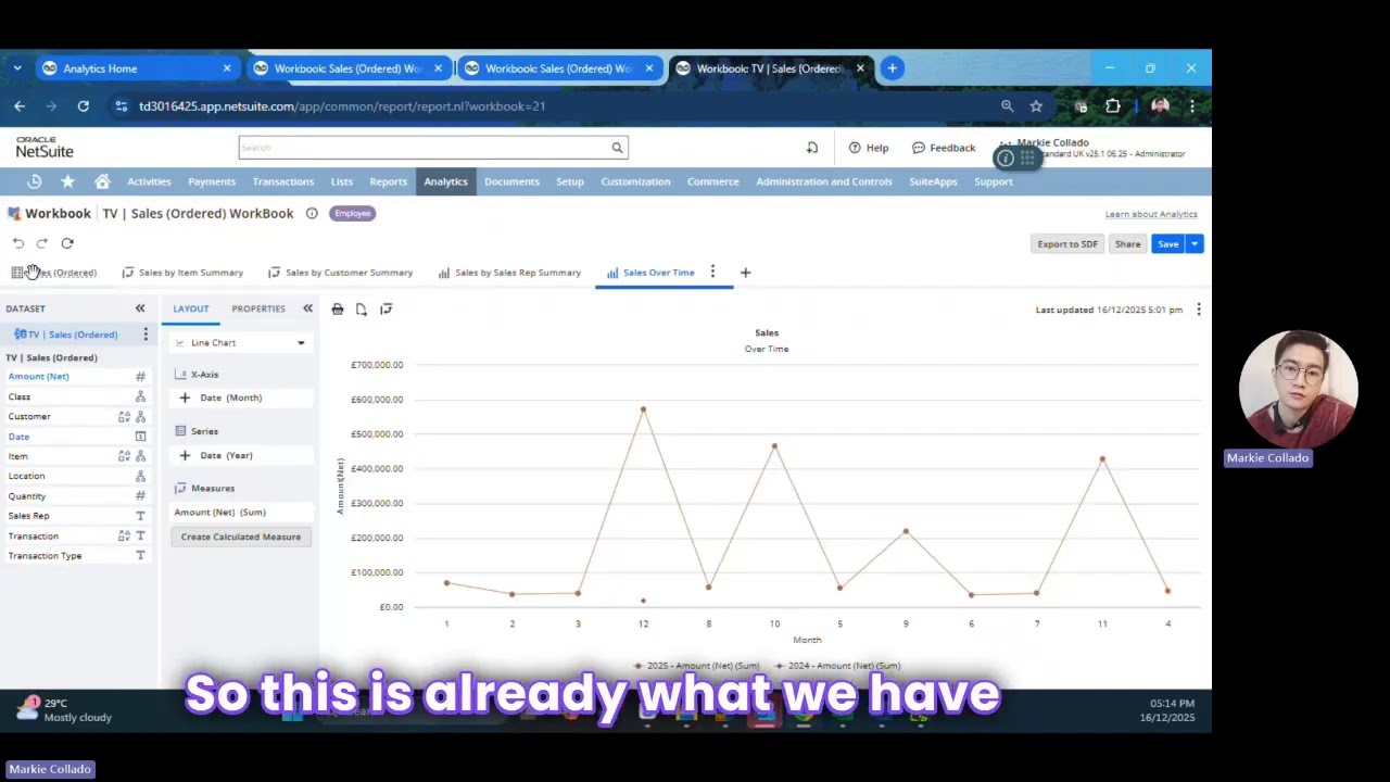 NetSuite SuiteAnalytics