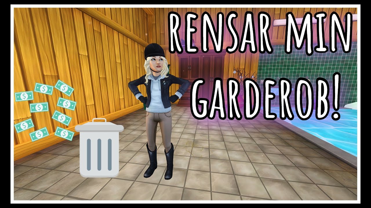 Rensar i min garderob