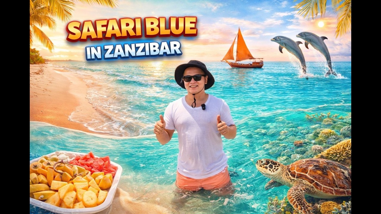 SAFARI BLUE TOUR - DAY 4 | ZANZIBAR, TANZANIA 🇹🇿