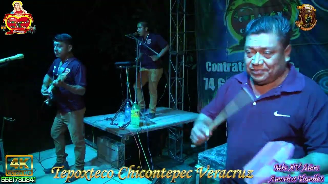 💥💥GRUPO CORAZON DE CRISTAL💥💥 TEMAS TRADICIONALES GRAN FIESTA DE XV AÑOS