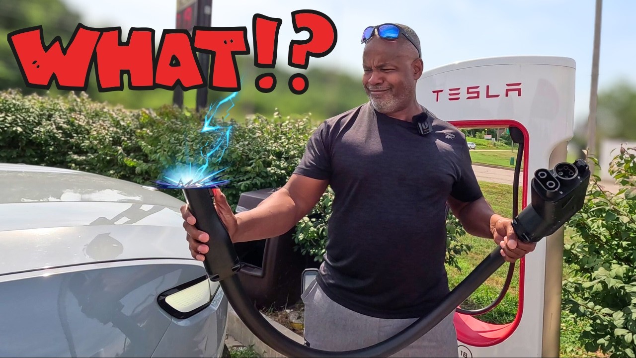 😱Tesla Supercharger + 5ft Extension: Genius or FIRE HAZARD?