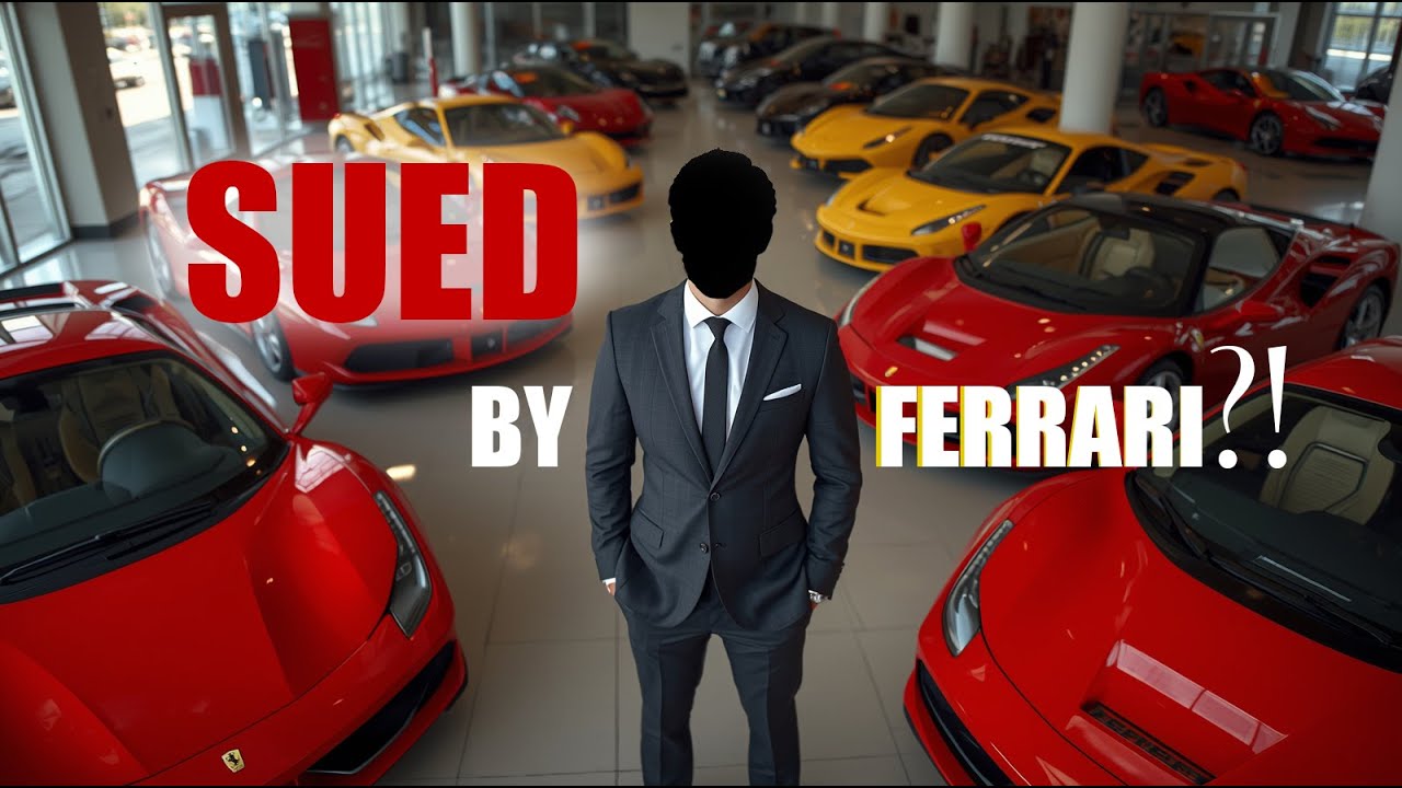 Ferrari заставляет нас изменить логотип нашего дилерского центра!! ШОКИРУЮЩАЯ РЕАКЦИЯ**