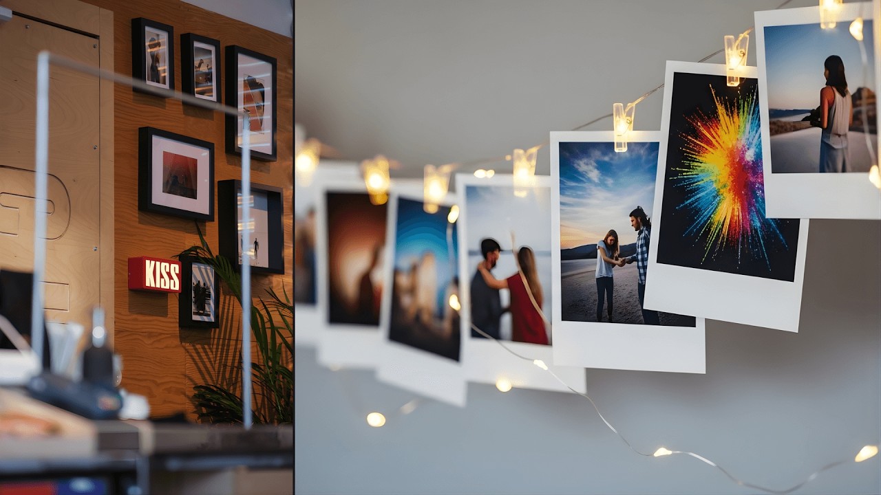 10 Clever Picture-Hanging Ideas Without Frames