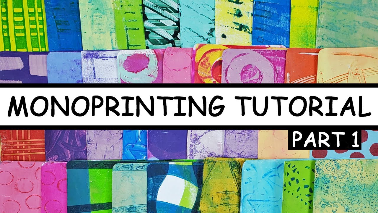 Monoprinting Tutorial - Part 1