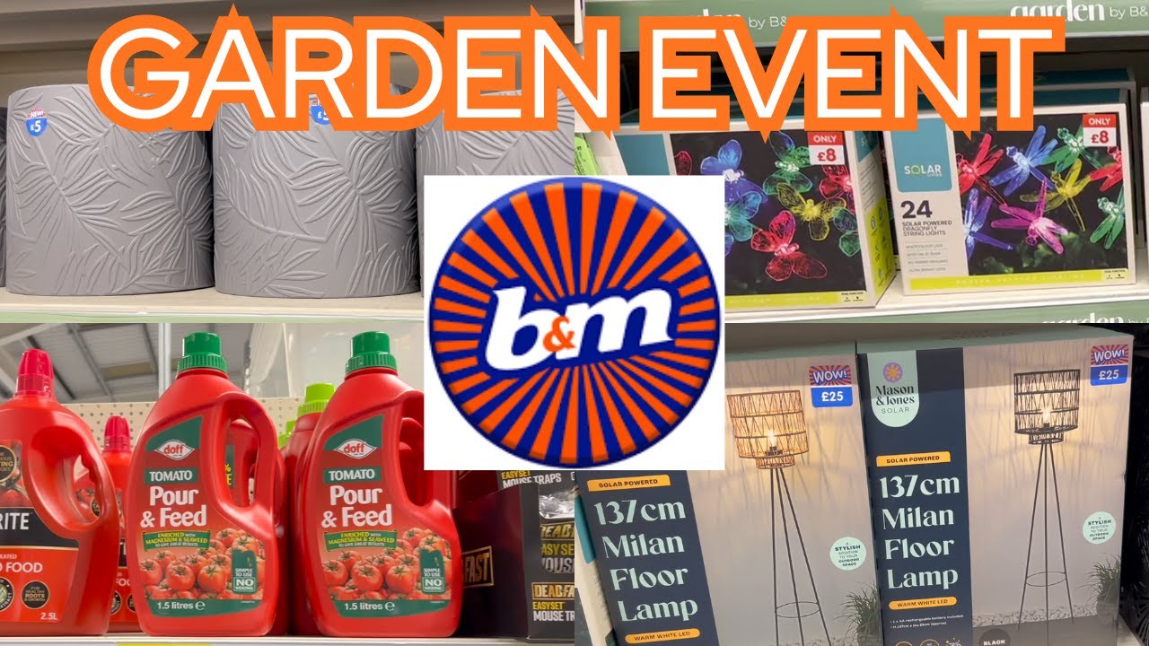 B&M 🪴 NEW GARDEN EVENT FEBRUARY 2026