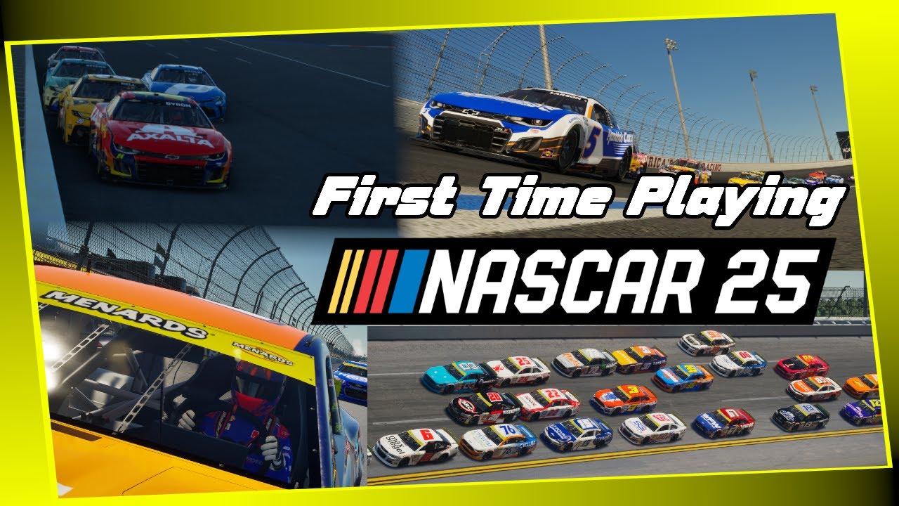 NASCAR 25 НА ПК УЖЕ ЗДЕСЬ! | Мысли и обзор