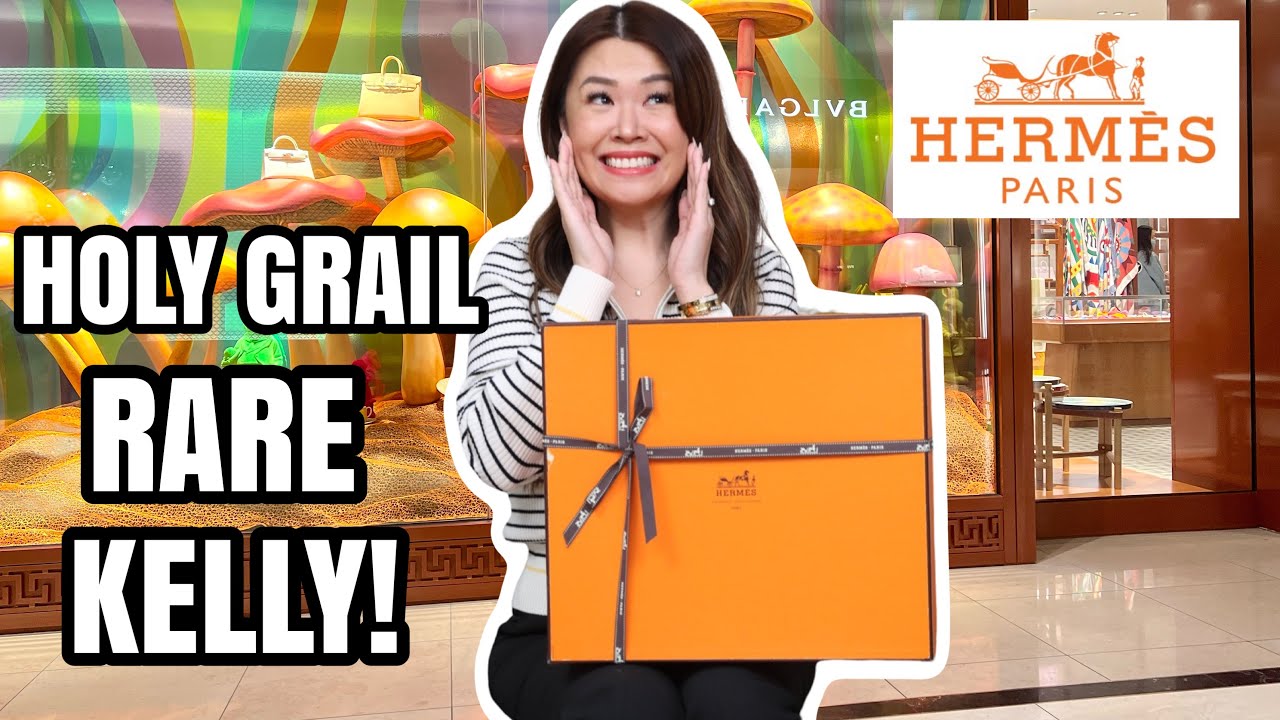 Ого! Распаковываю *редчайшую* сумку Hermes Kelly 😱 + Создаю новую сумку с Goelia | Мечтаю о Hermes