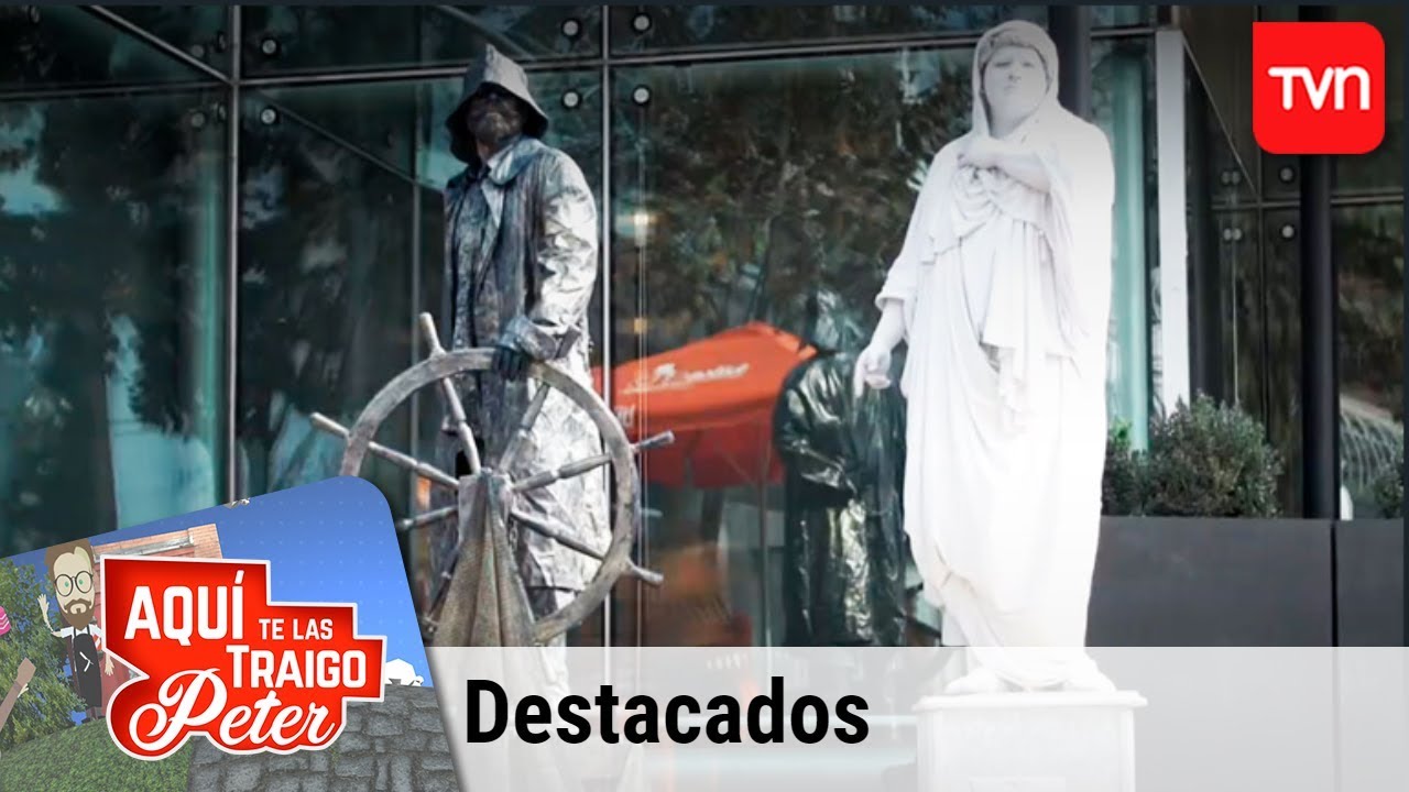 Estatua humana | Aquí te las traigo Peter | Buenos días a todos