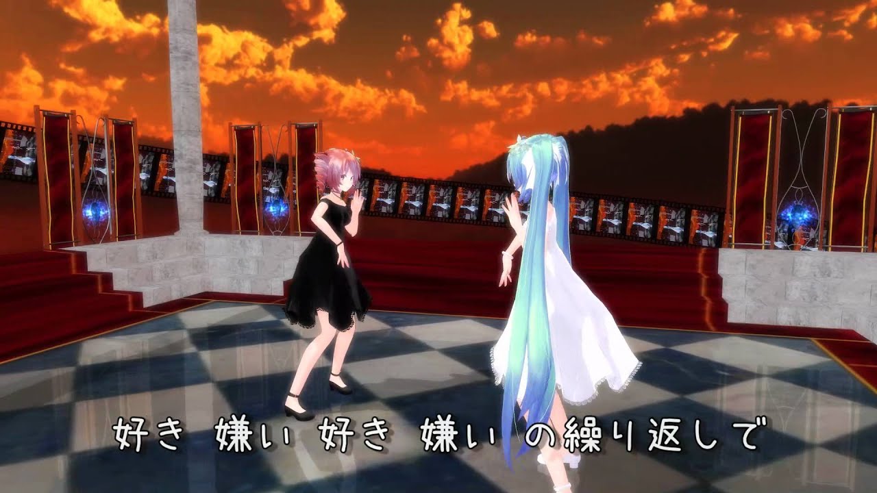 【MMD】トリノコシティ【Tda式初音ミク・重音テト】 FHD 1080p