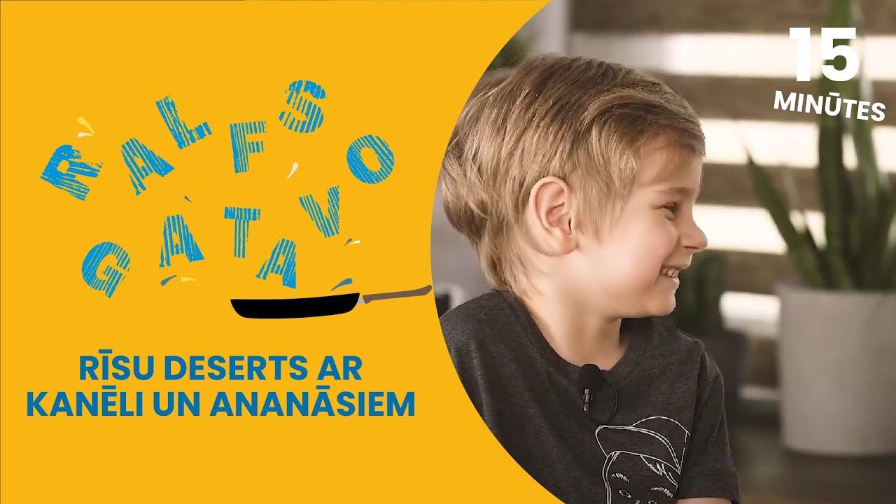 RALFS GATAVO | Rīsu deserts ar kanēli un ananāsiem | 2. sezona 3. sērija