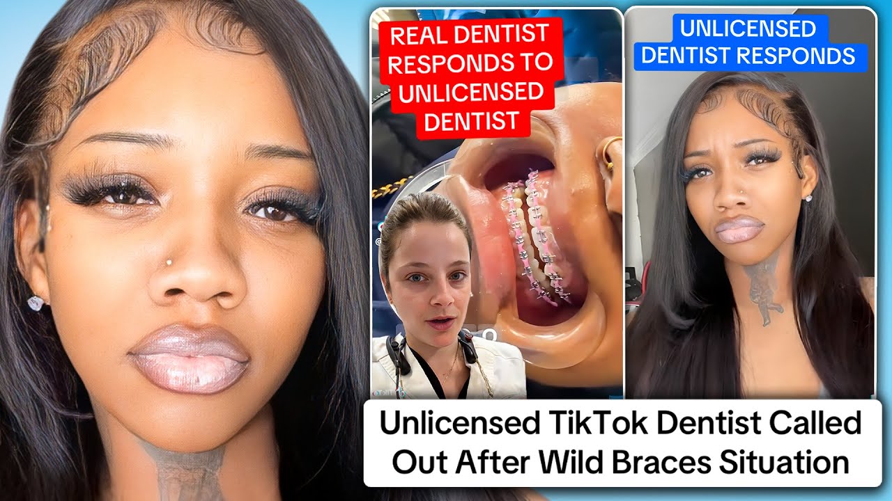 TikTok Dentist Faces Huge Backlash After Posting Video Of Illegal Service
