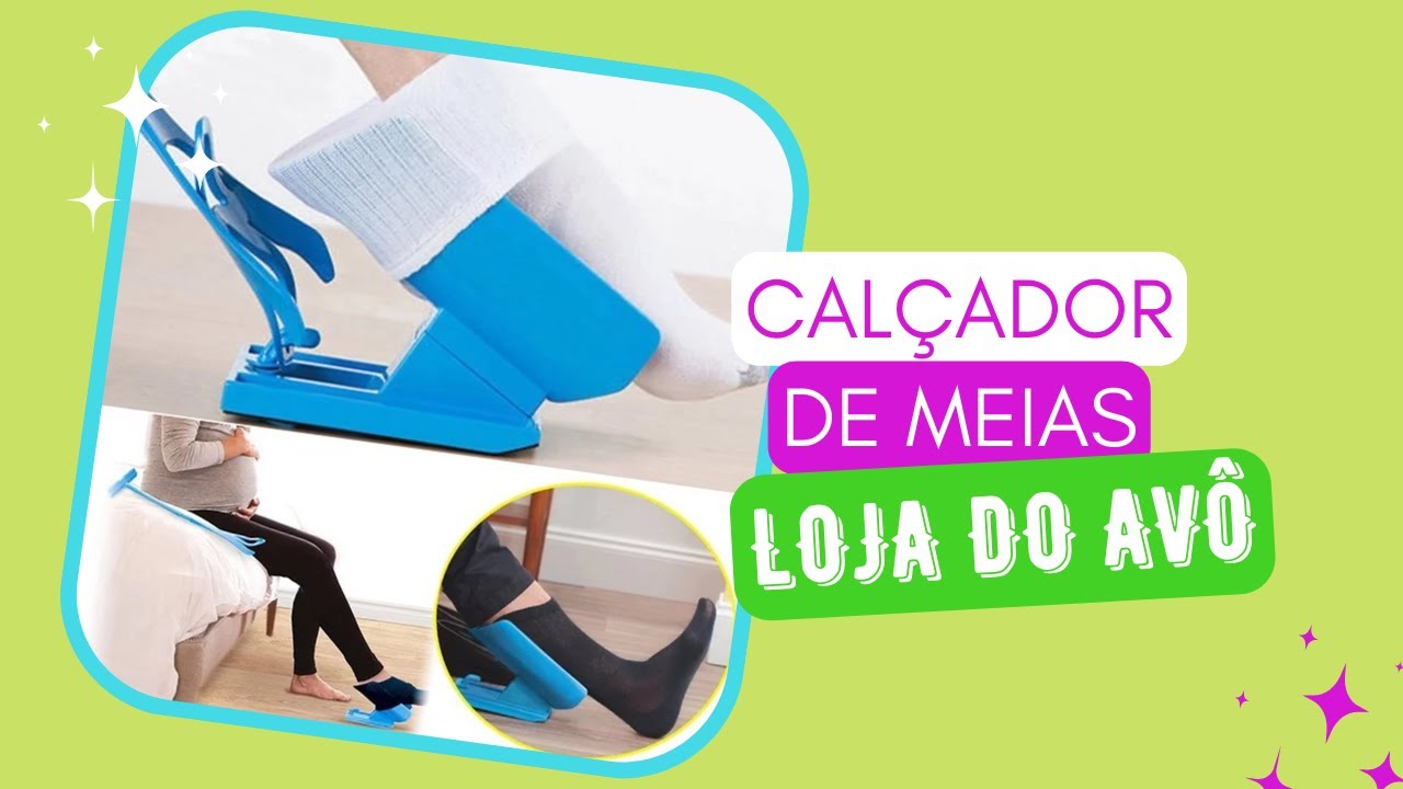 Calçador de Meias e Sapatos - SOS - Loja do Avô