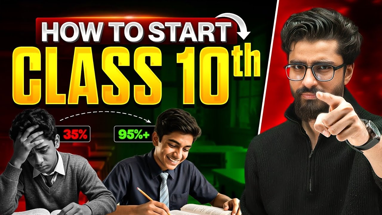 How to Start Class 10 to Score 95%+ 🔥 | Complete Strategy by Ritik Mishra