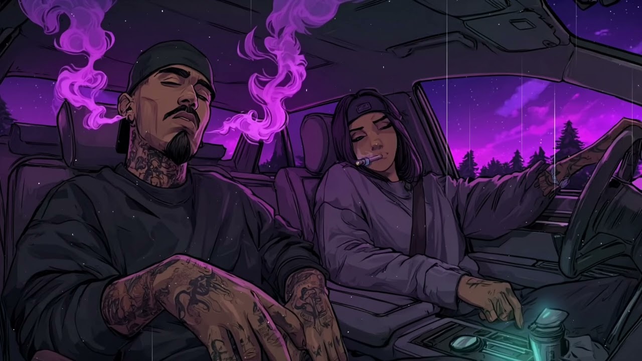 Floating in Purple Haze Playlist — 420 Vibe Music | Chill Rap • Bluesy Hip-Hop